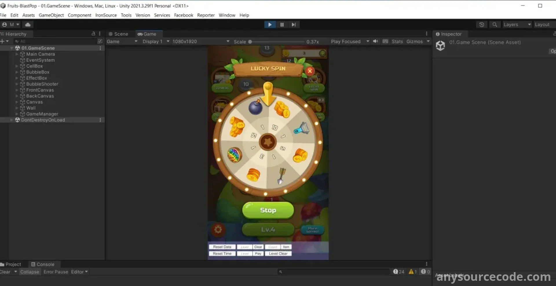 水果泡泡射击 - 爆破消除