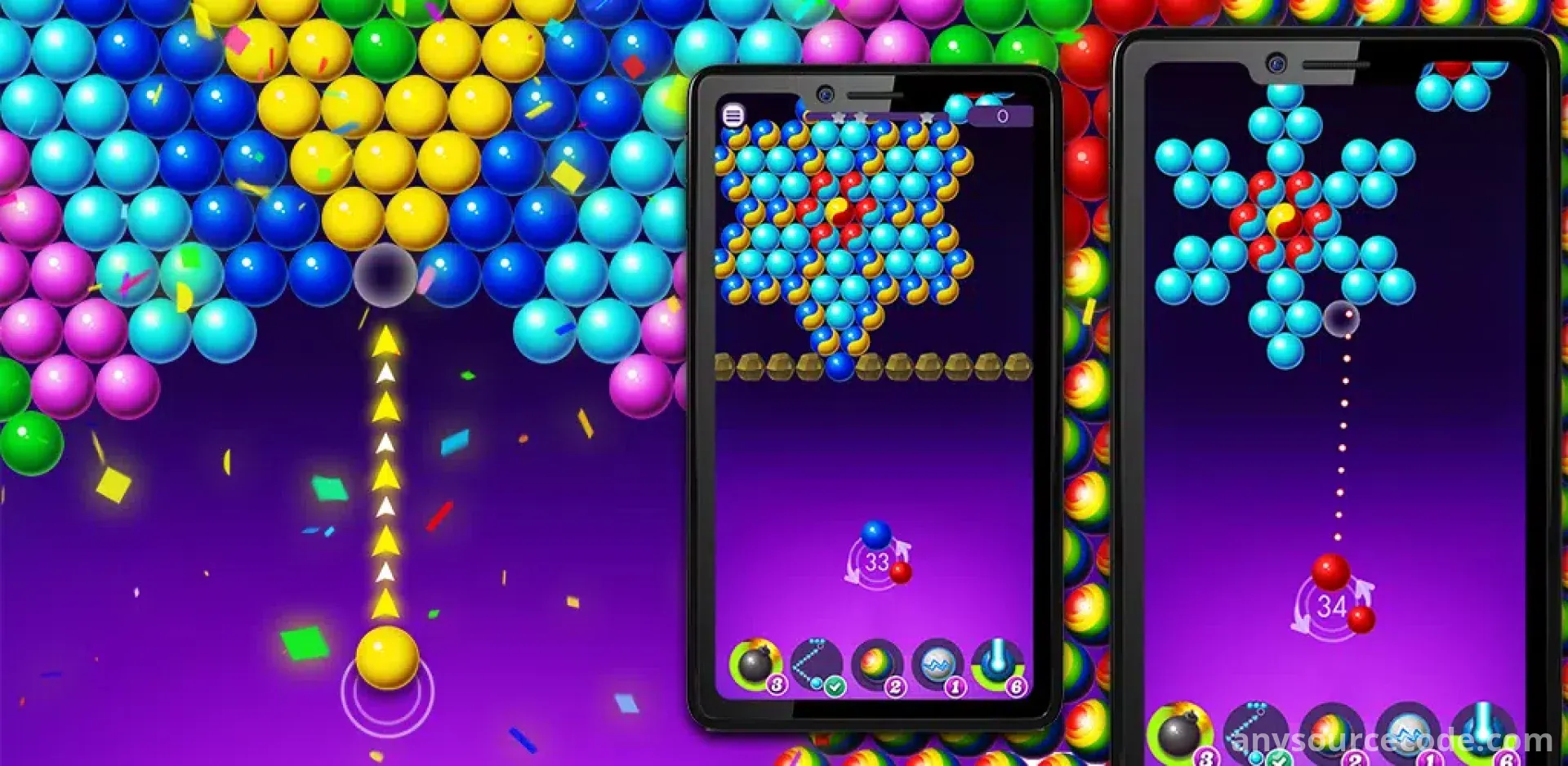 疯狂泡泡射击 - 爆破