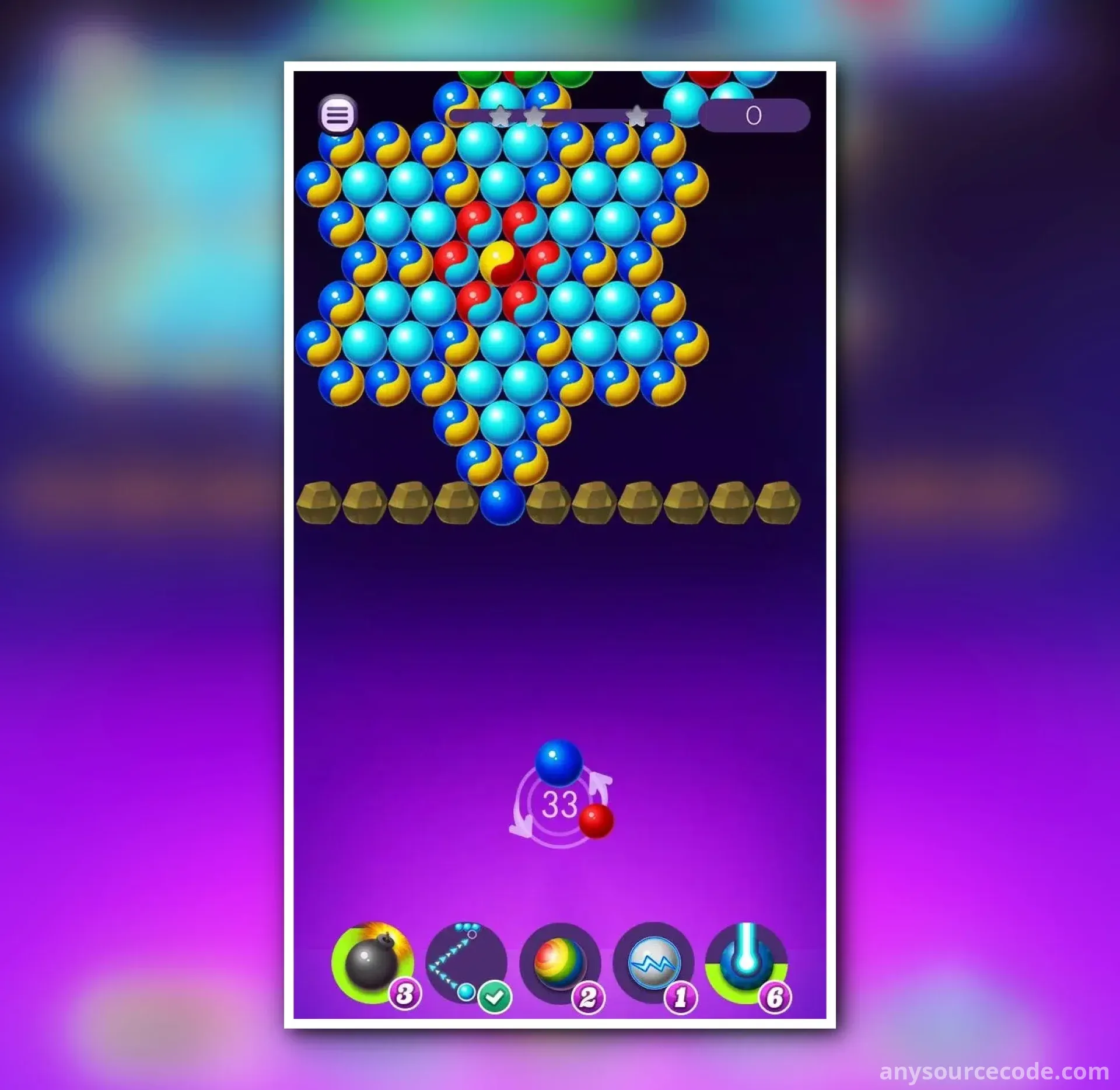 疯狂泡泡射击 - 爆破