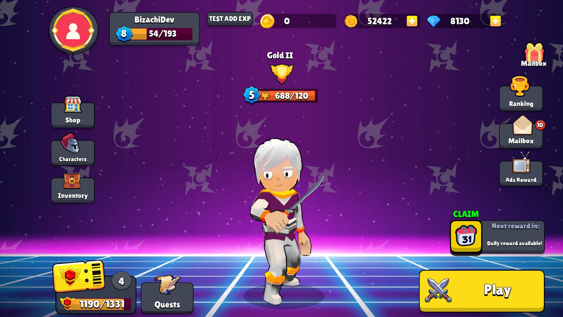 弹幕射击元素模板