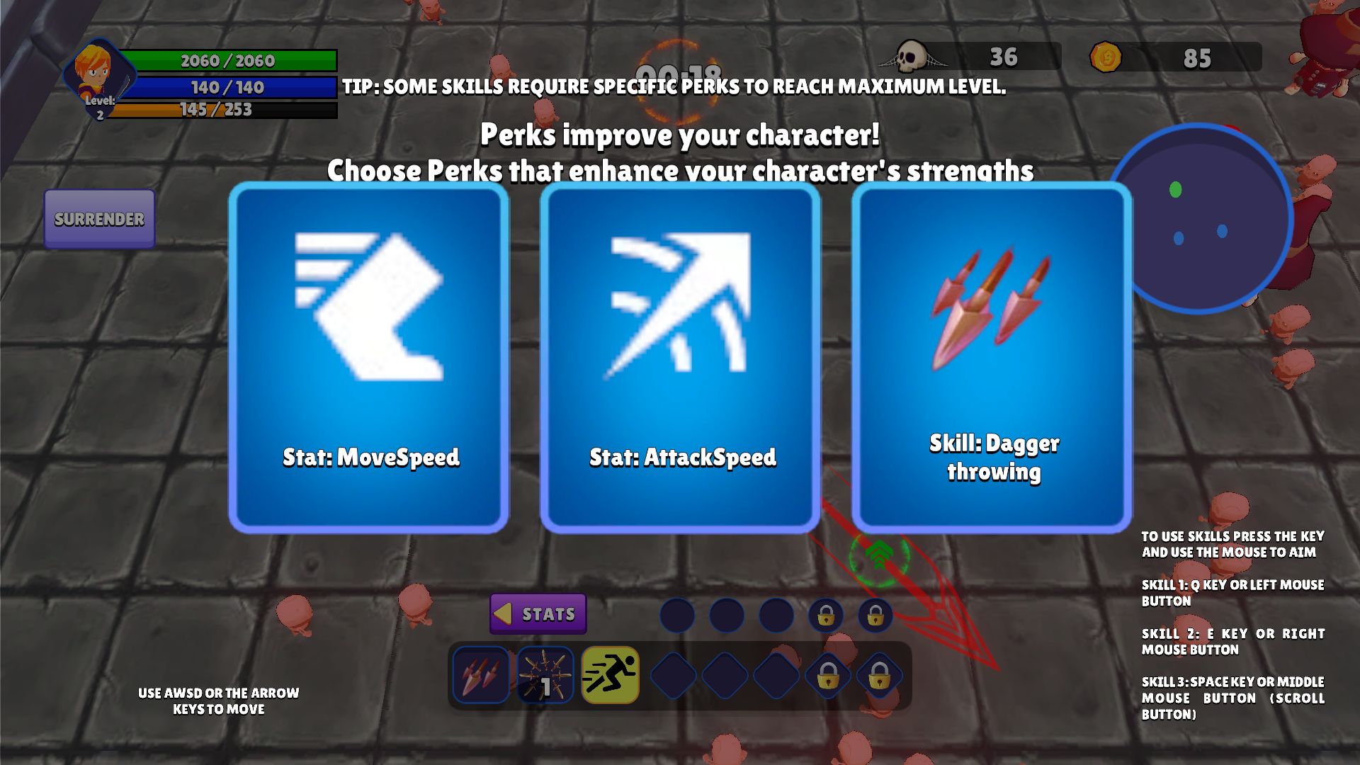 弹幕射击元素模板