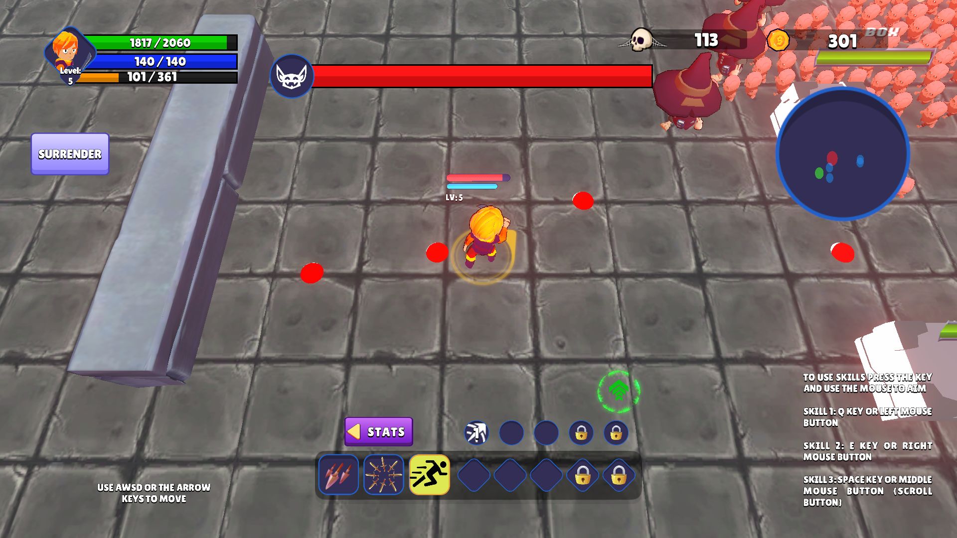 弹幕射击元素模板