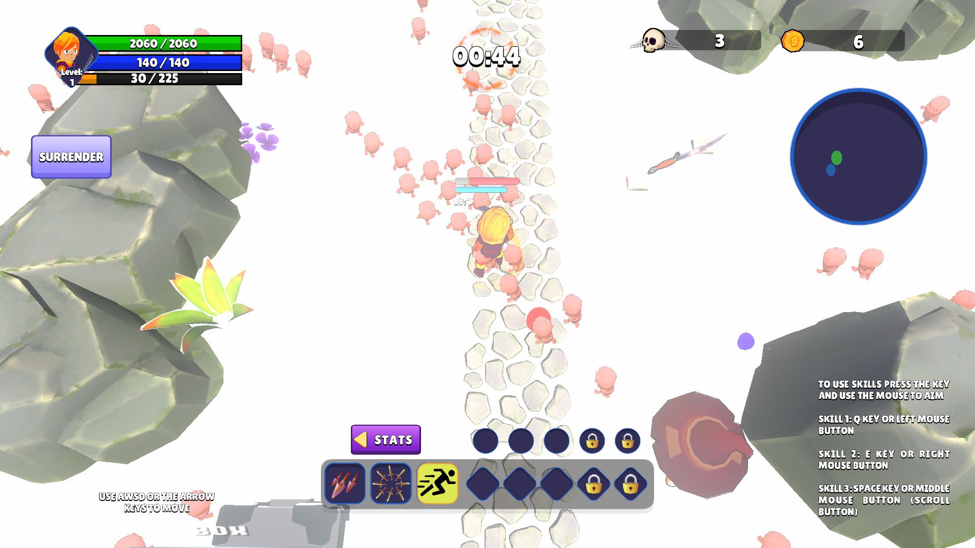 弹幕射击元素模板