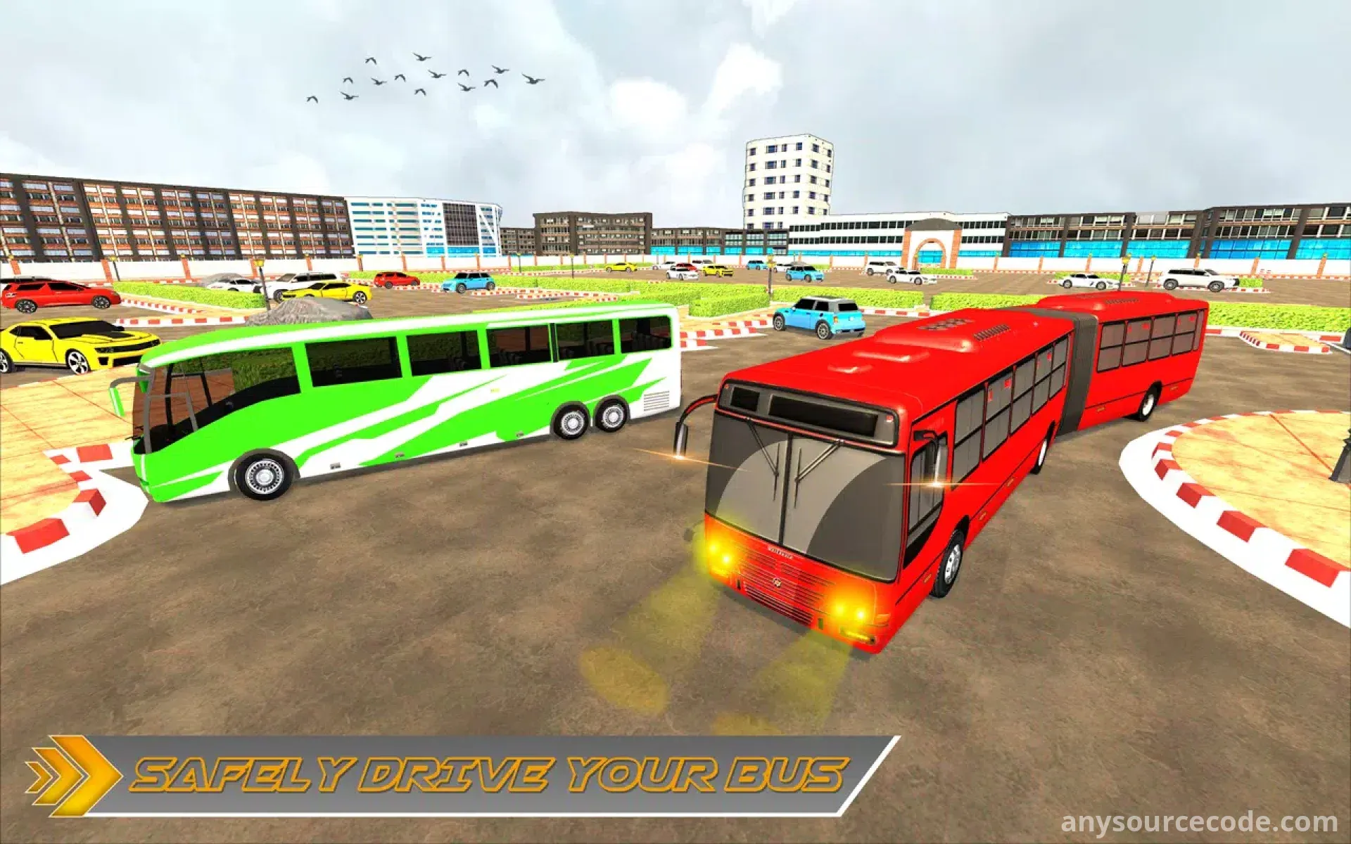 3D巴士驾驶游戏模拟器