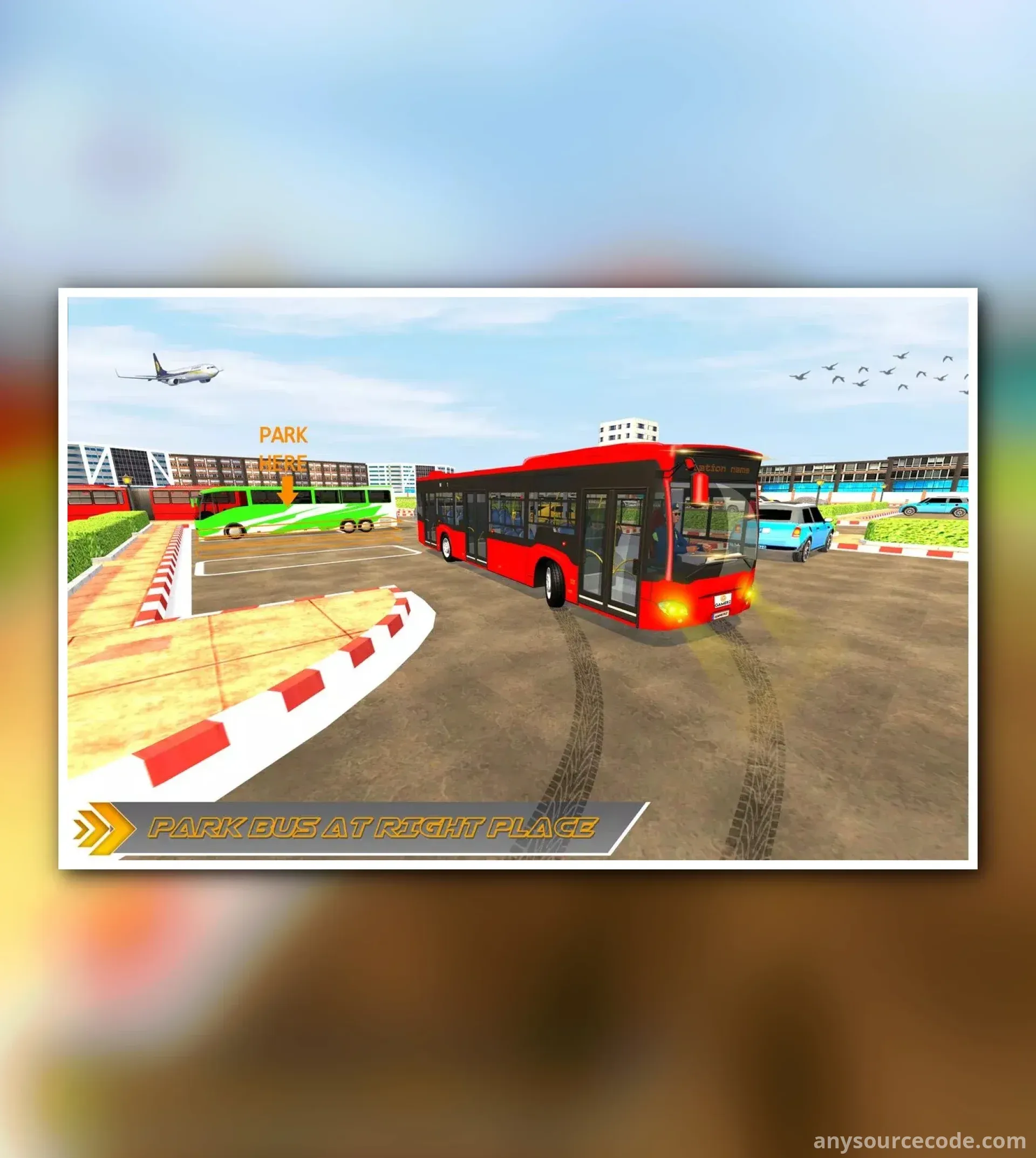 3D巴士驾驶游戏模拟器