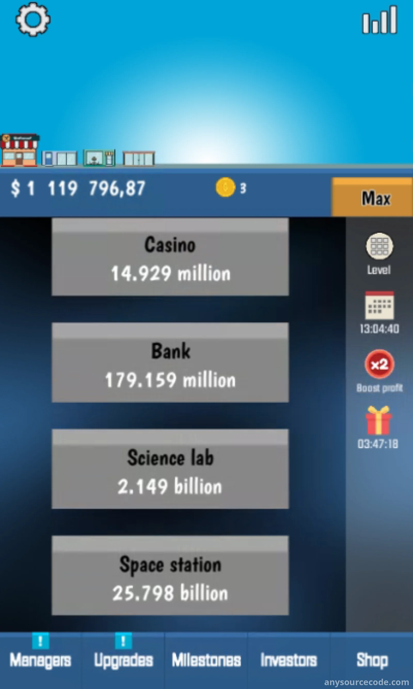 商业大亨 - 闲置点击游戏