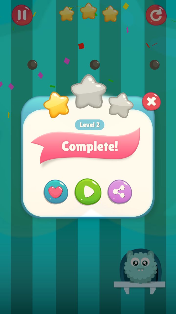 糖果绳索游戏模板