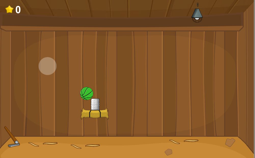 2D易拉罐击倒游戏