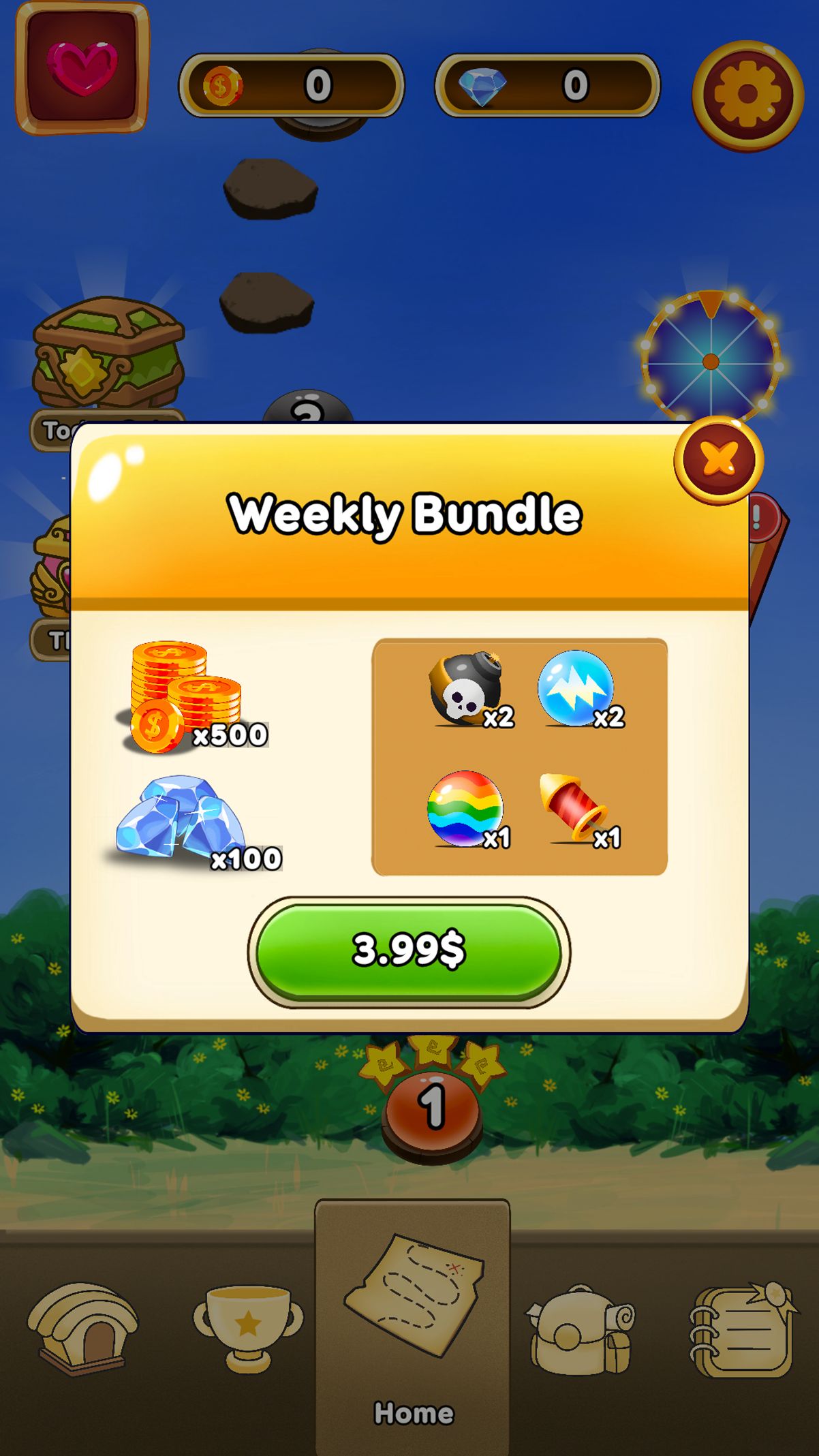 水豚泡泡消除休闲手游