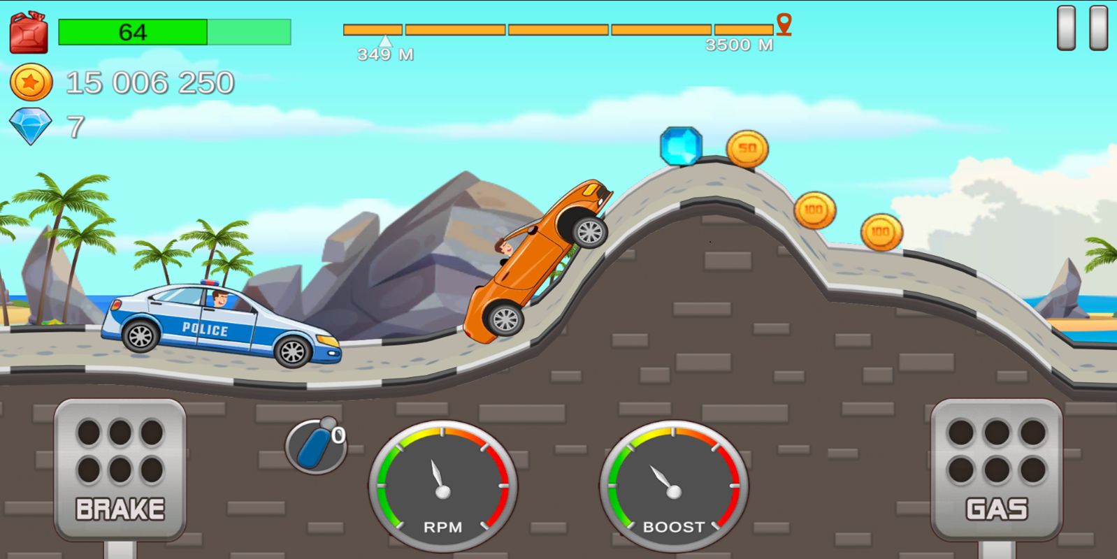 汽车山丘资产完整模板