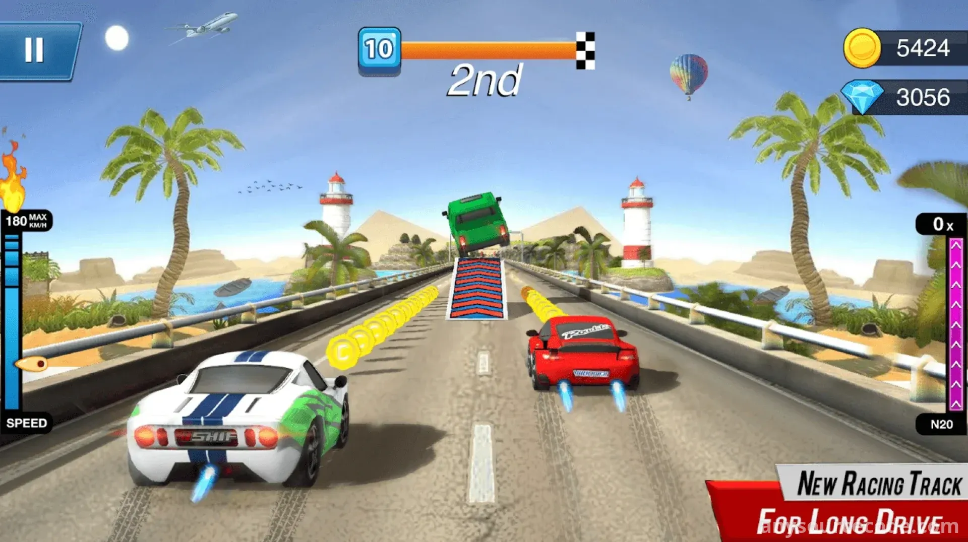 疯狂赛车：儿童赛车游戏