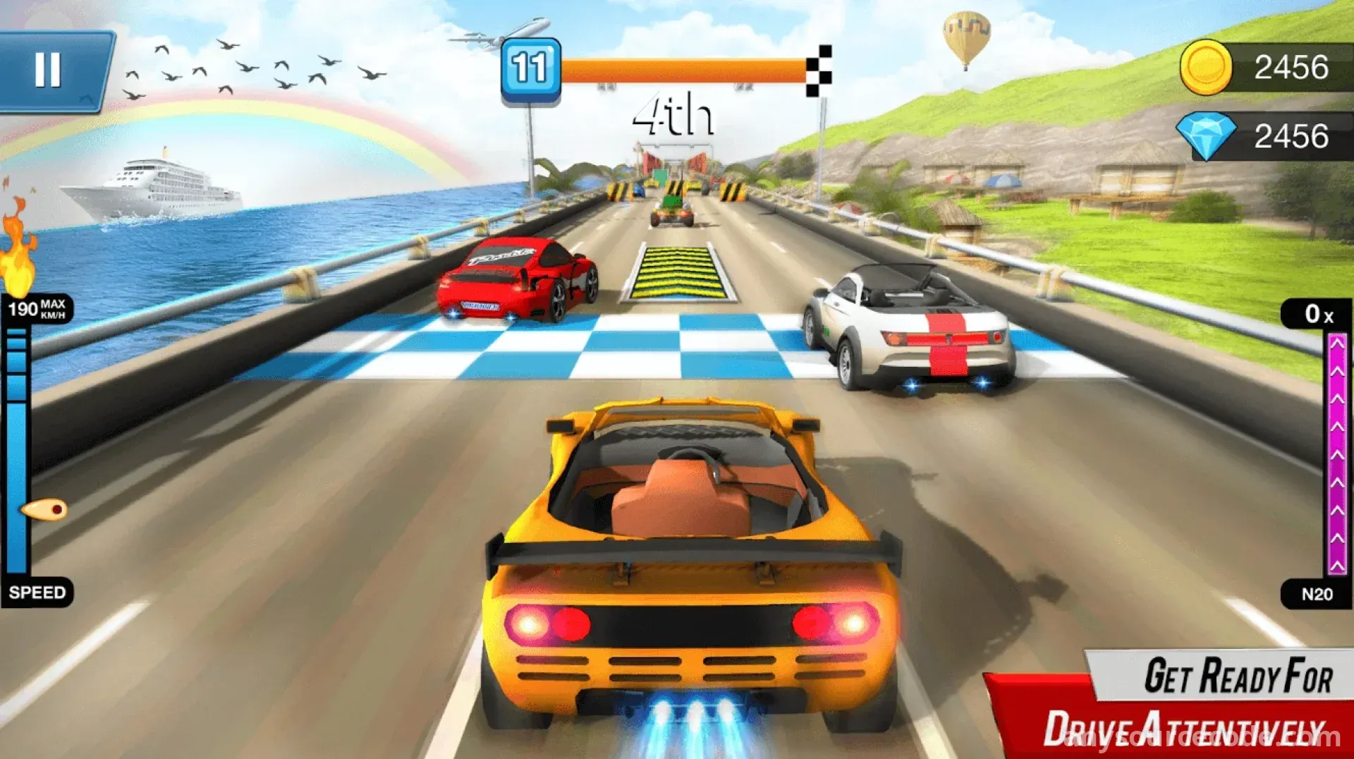 疯狂赛车：儿童赛车游戏