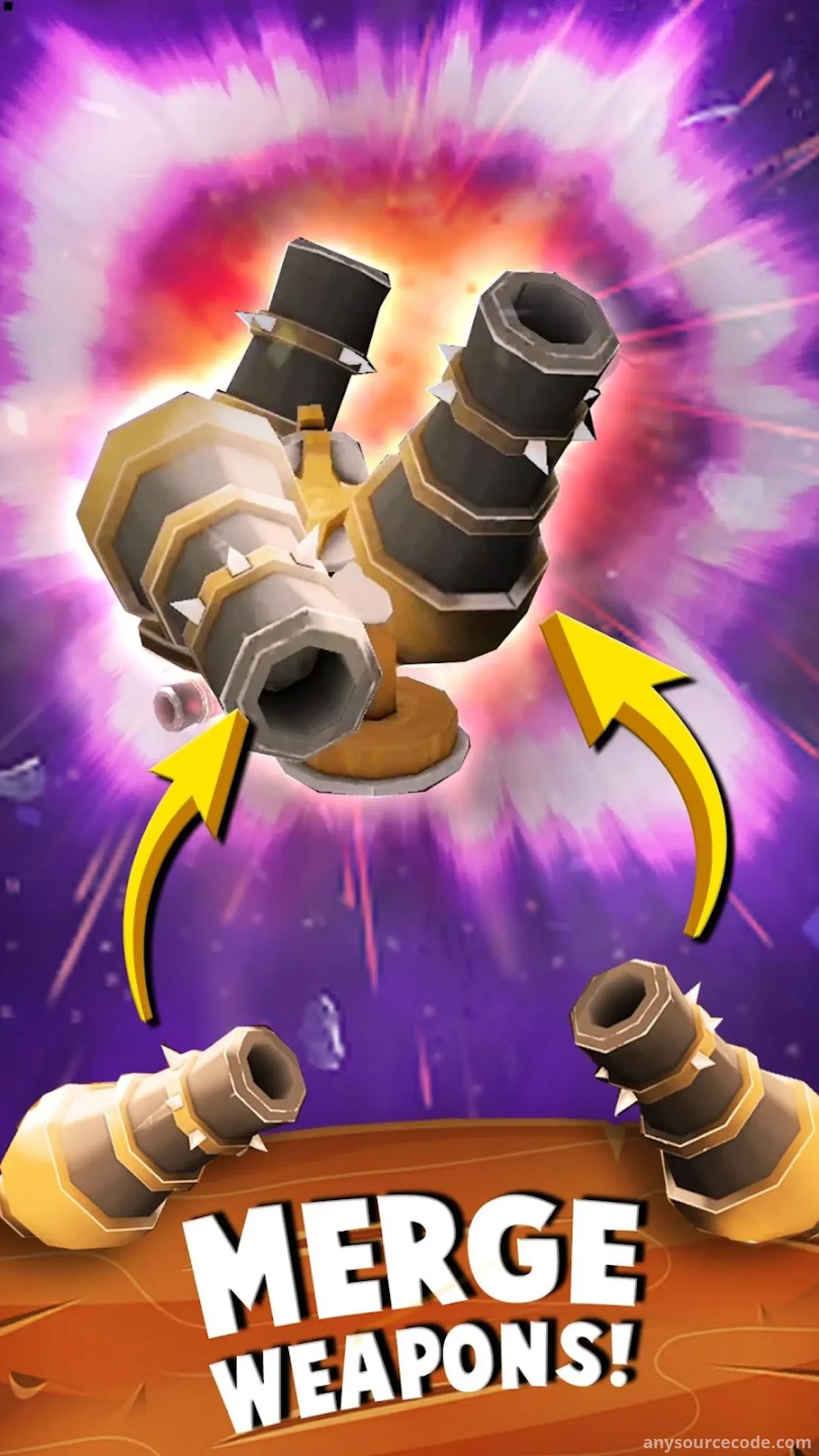 城堡融合：合并与闲置点击游戏