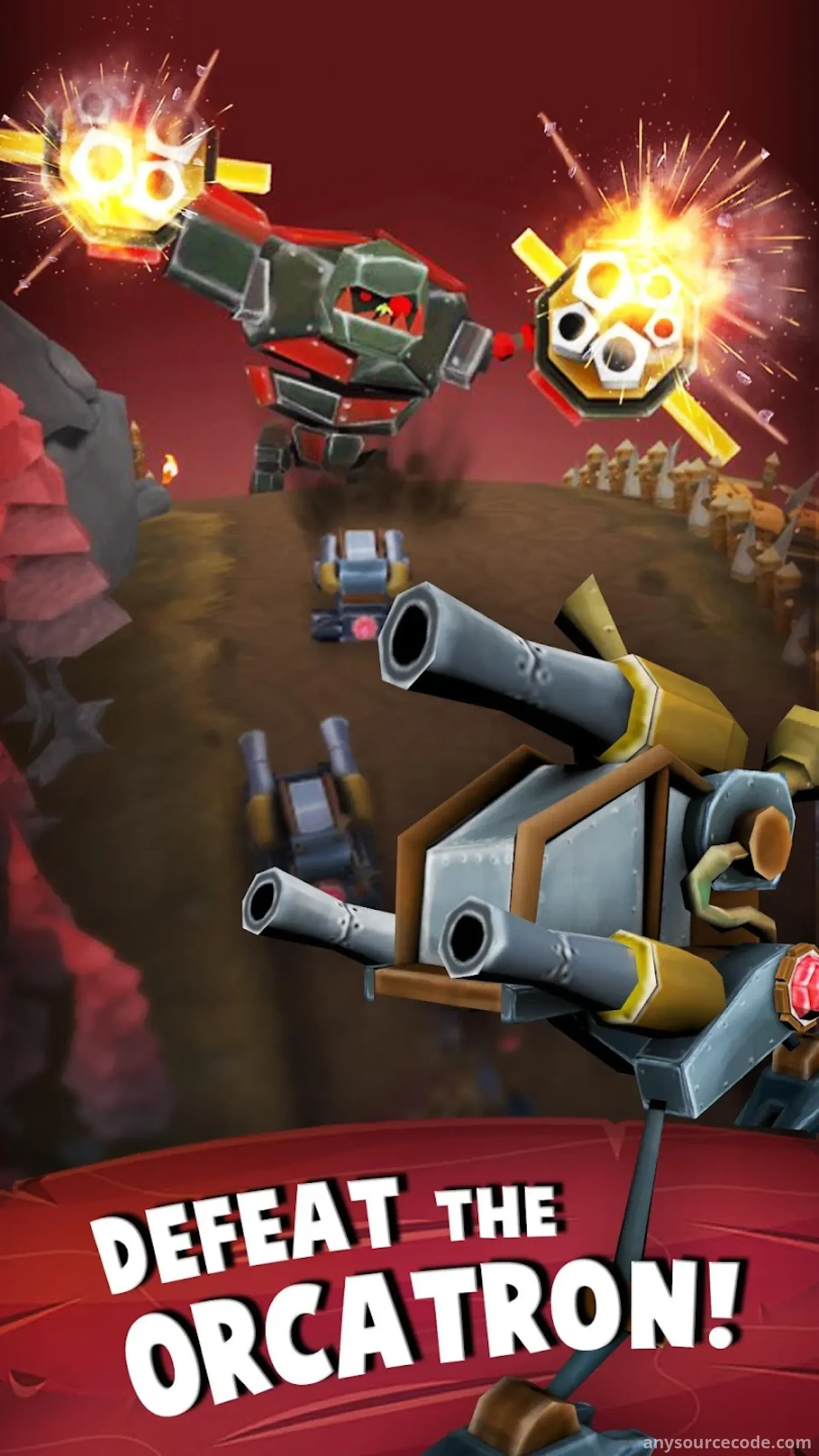 城堡融合：合并与闲置点击游戏