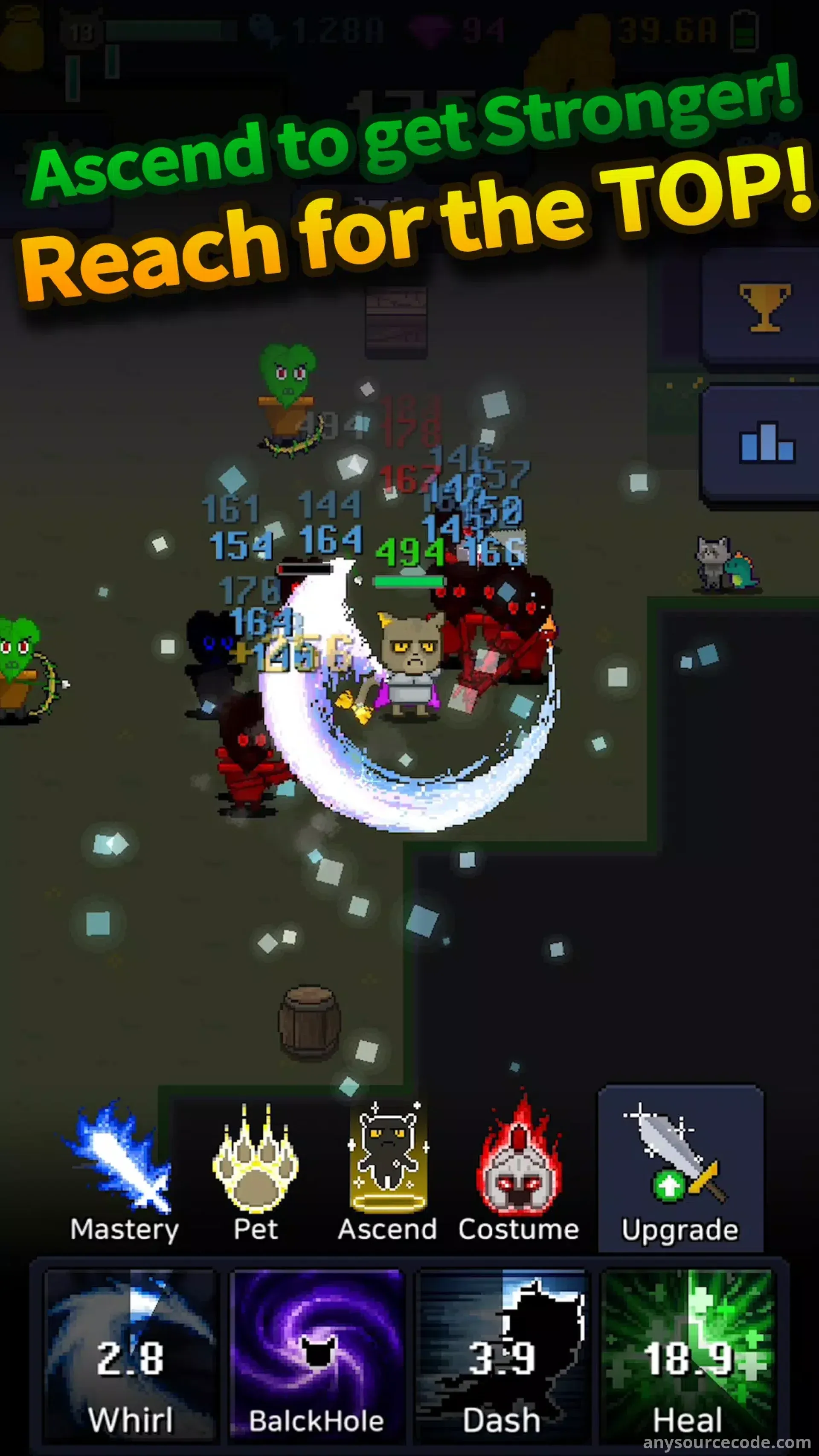 猫咪塔：放置类角色扮演游戏