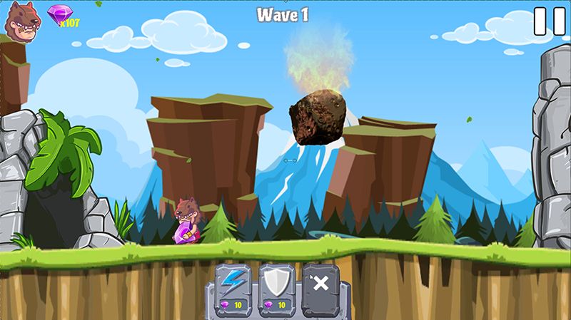 石器时代少女莉娜完整游戏模板