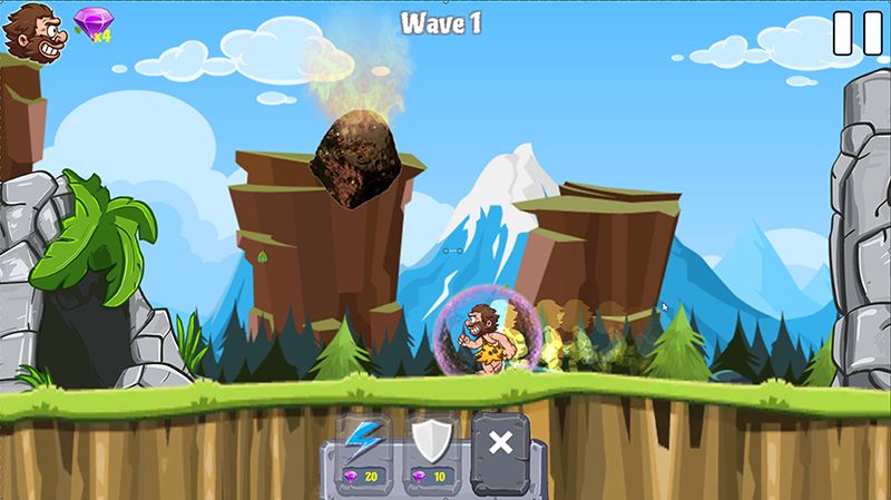 石器时代少女莉娜完整游戏模板