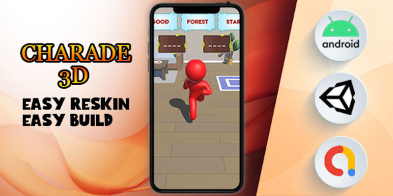 3D猜谜游戏（含Admob广告）