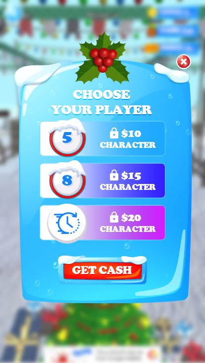 圣诞圣诞老人礼物大抢购