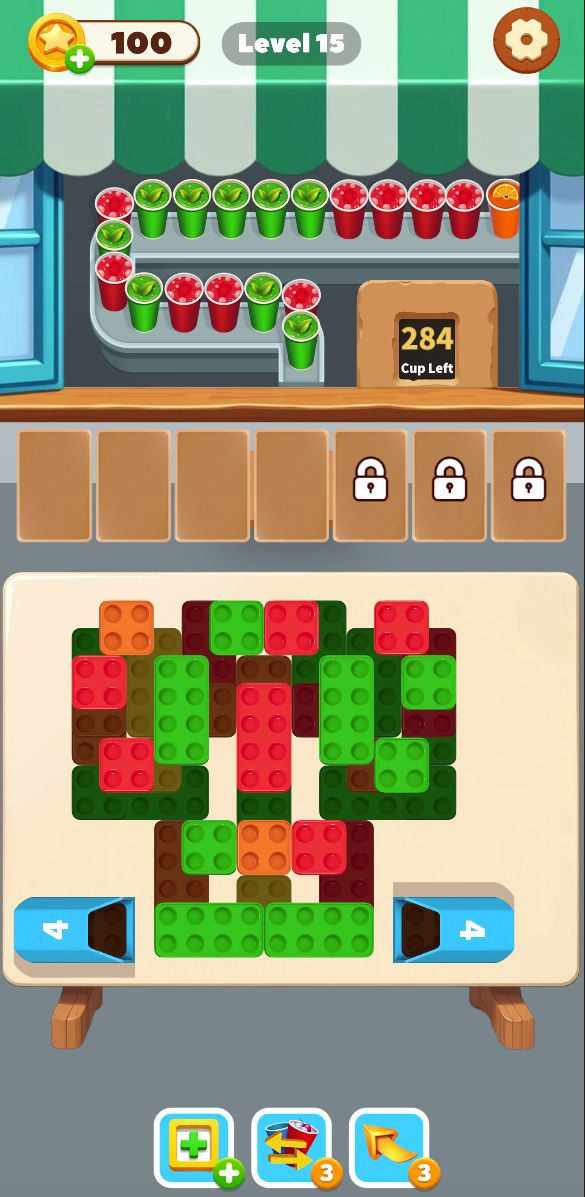 咖啡排序益智游戏