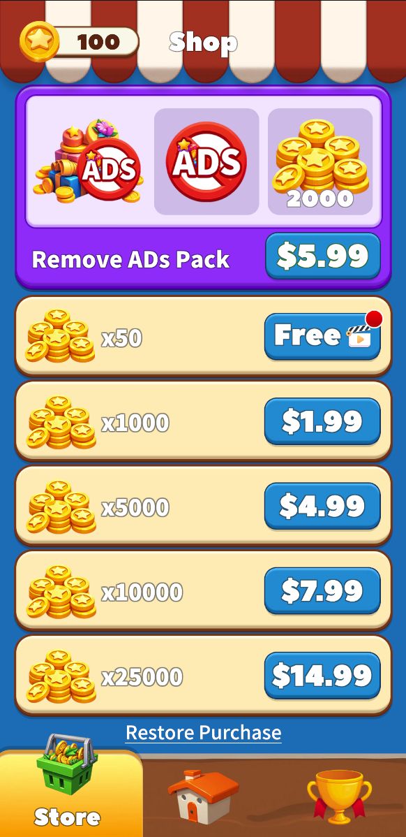 咖啡排序益智游戏