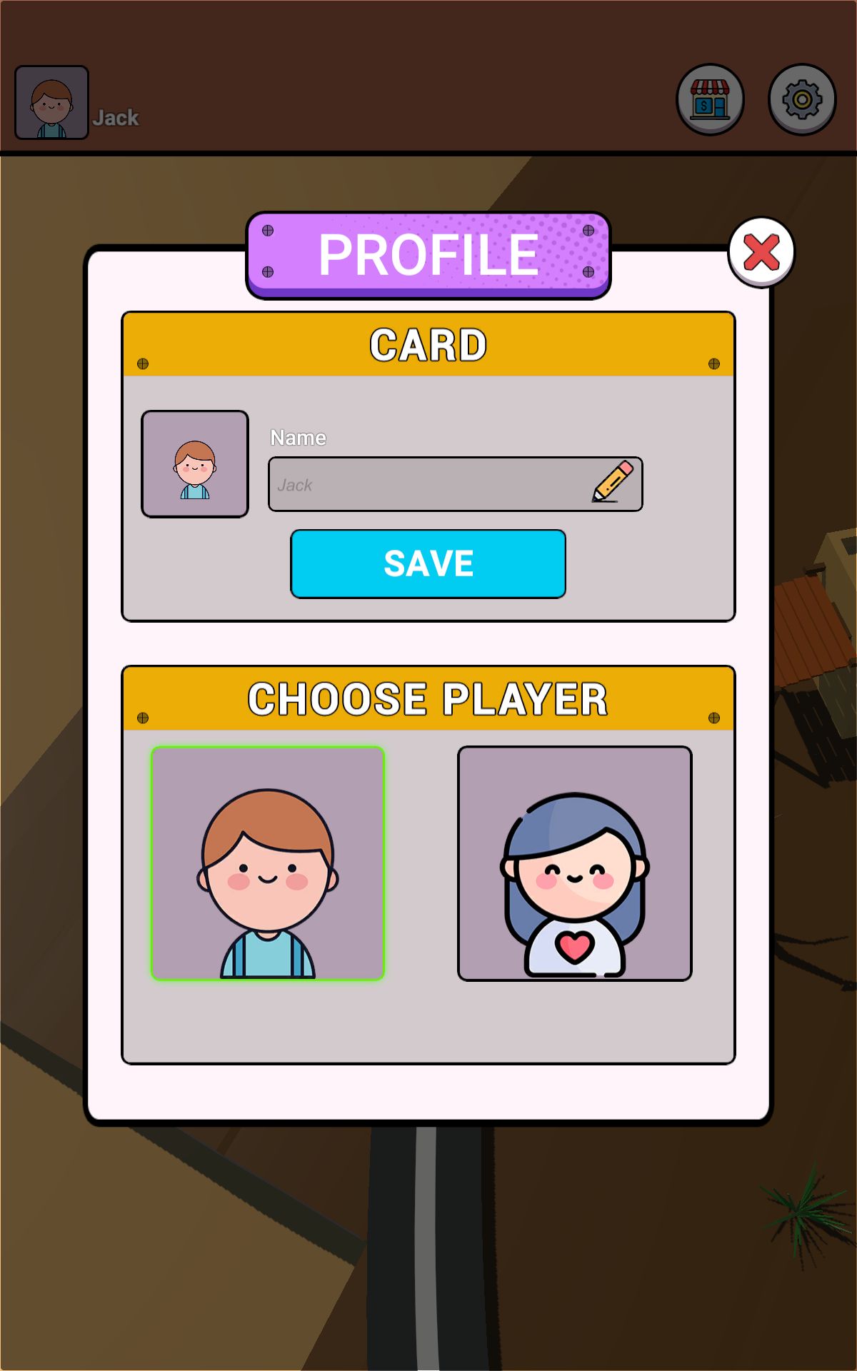 彩色冒险游戏模板