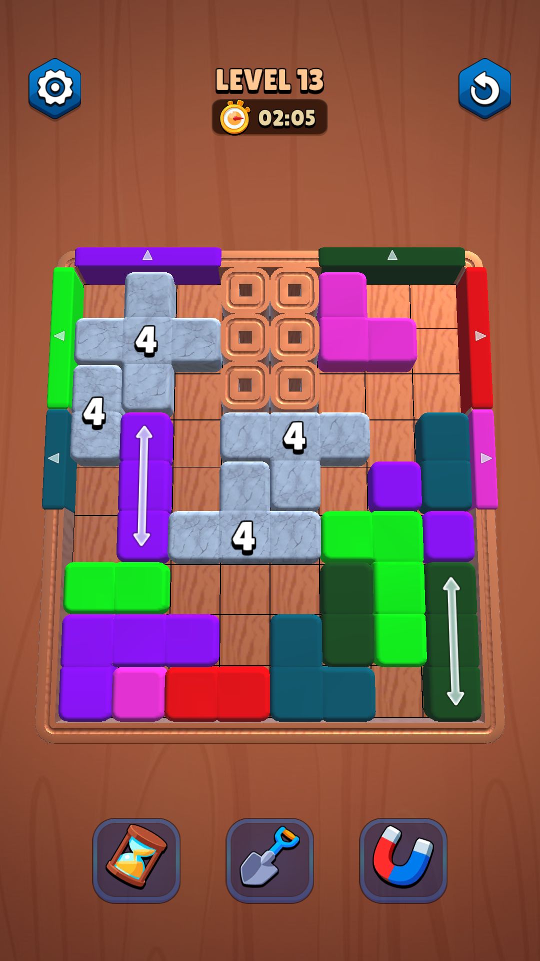 3D彩色积木方块大挑战