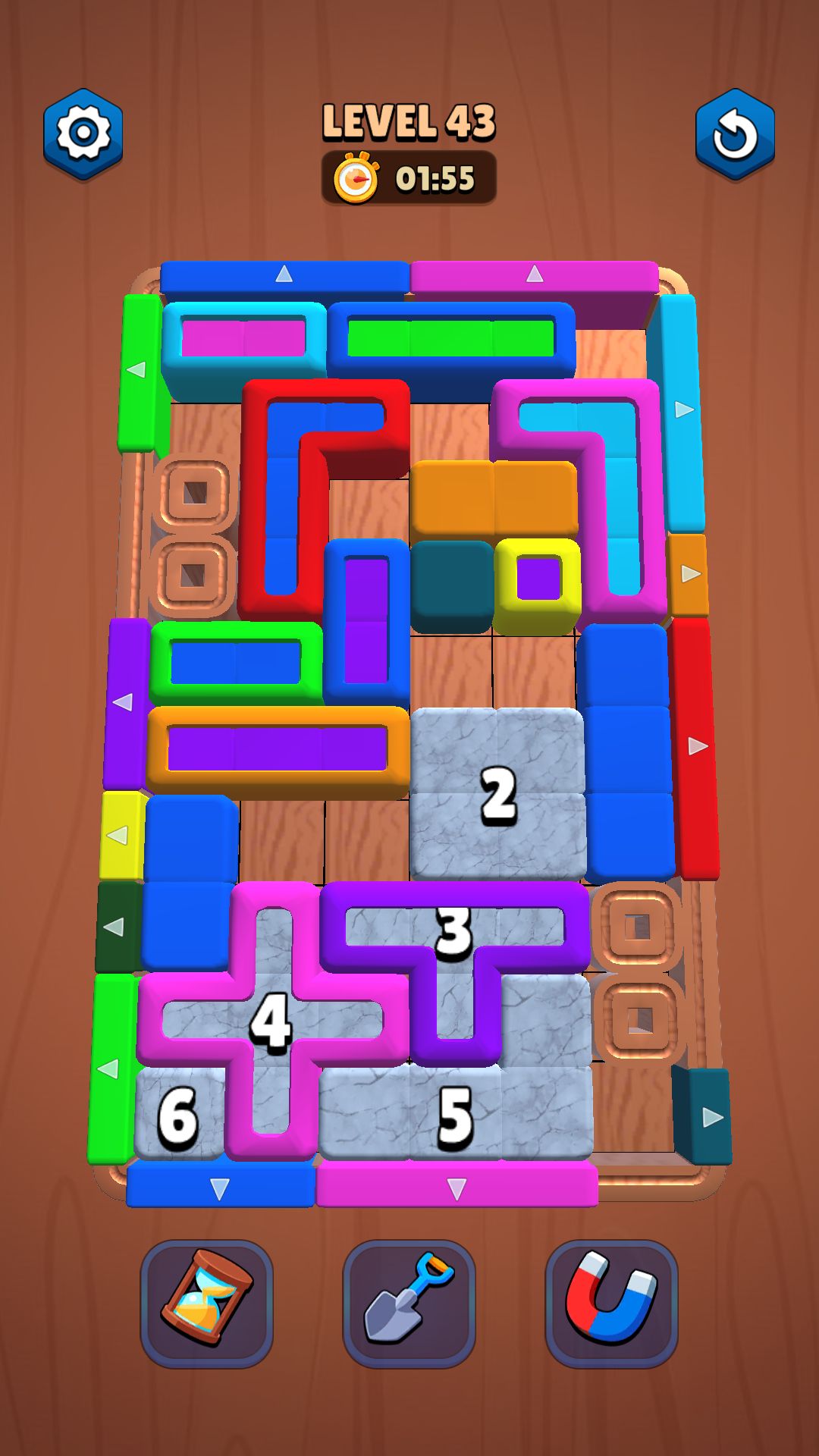 3D彩色积木方块大挑战