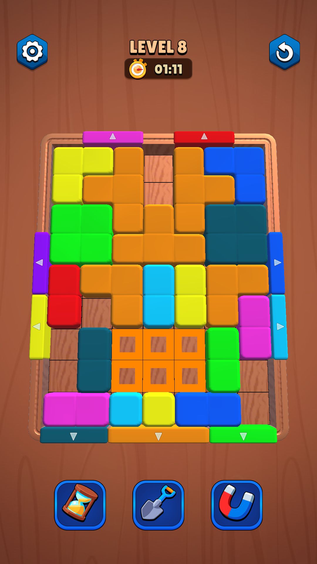 3D彩色积木方块大挑战