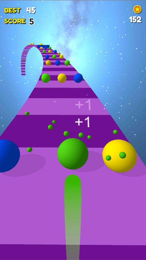 3D彩色道路通关