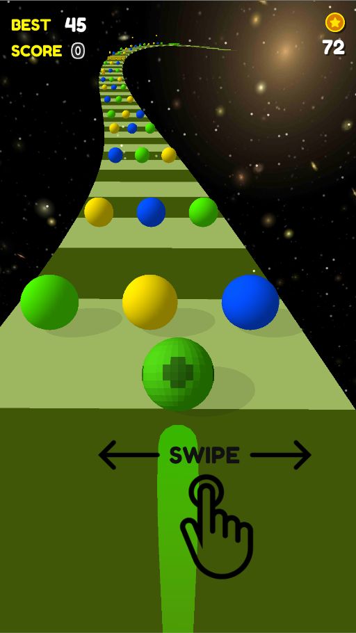 3D彩色道路通关