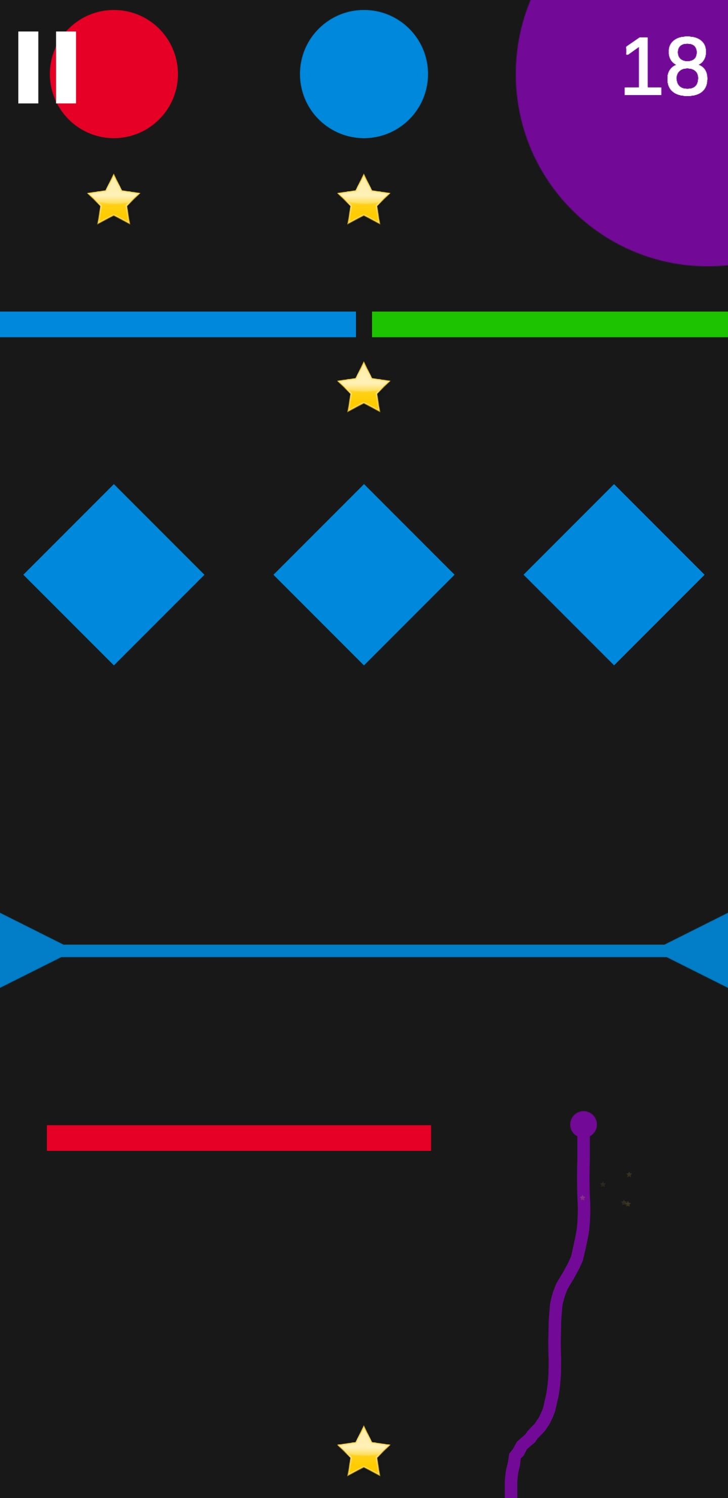 带Admob广告的彩色跑酷游戏