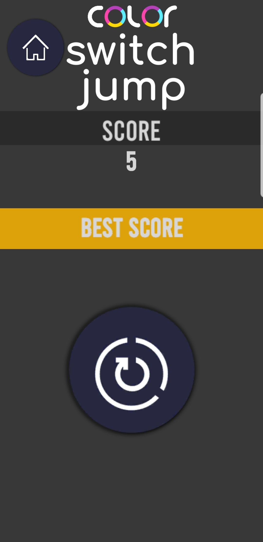 彩色切换跳跃游戏