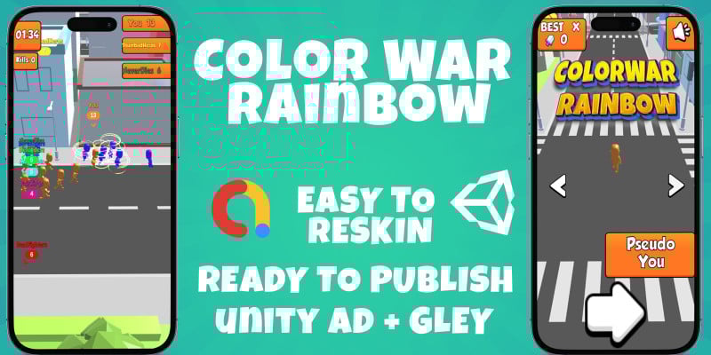 彩色战争：彩虹