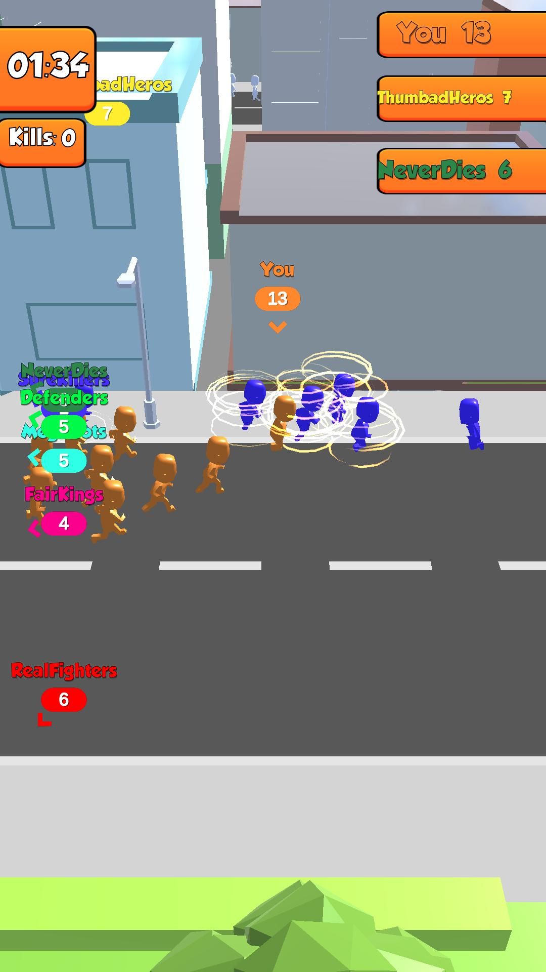 彩色战争：彩虹