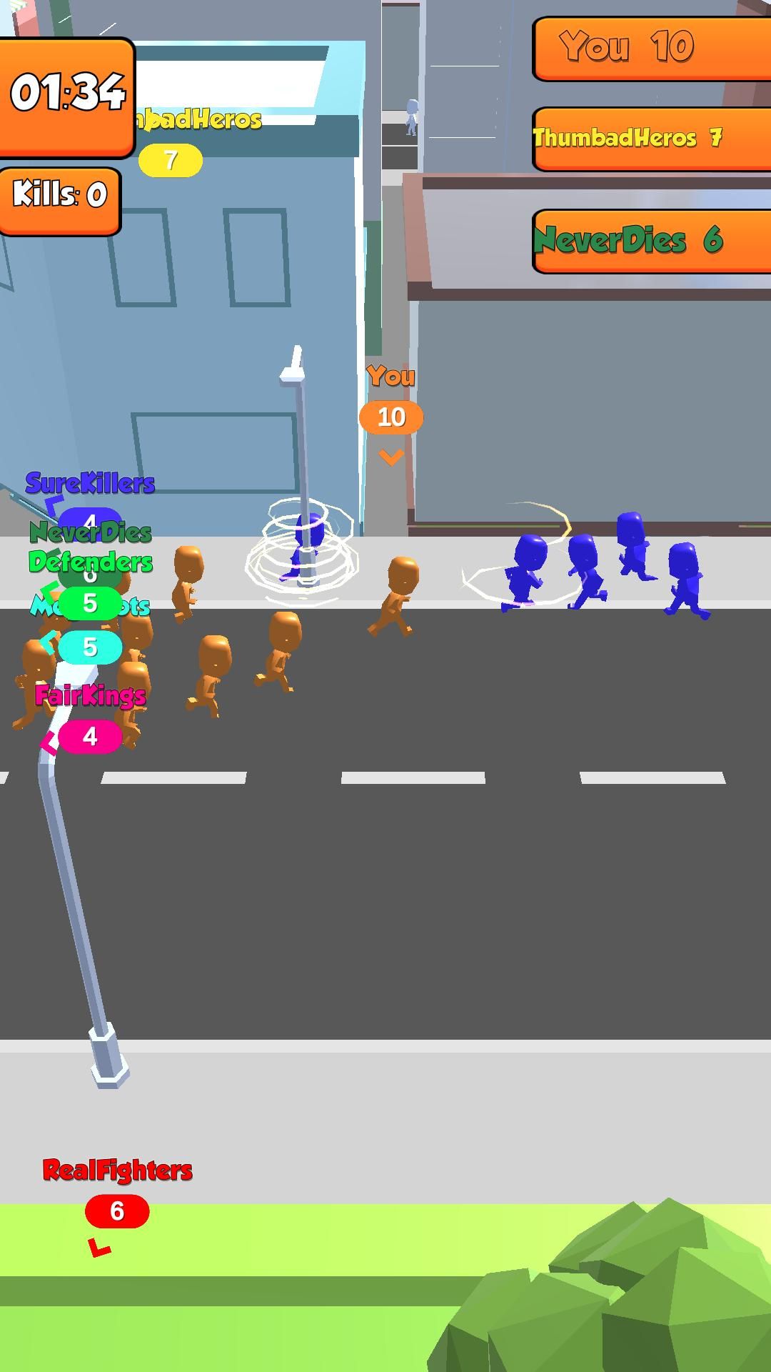 彩色战争：彩虹