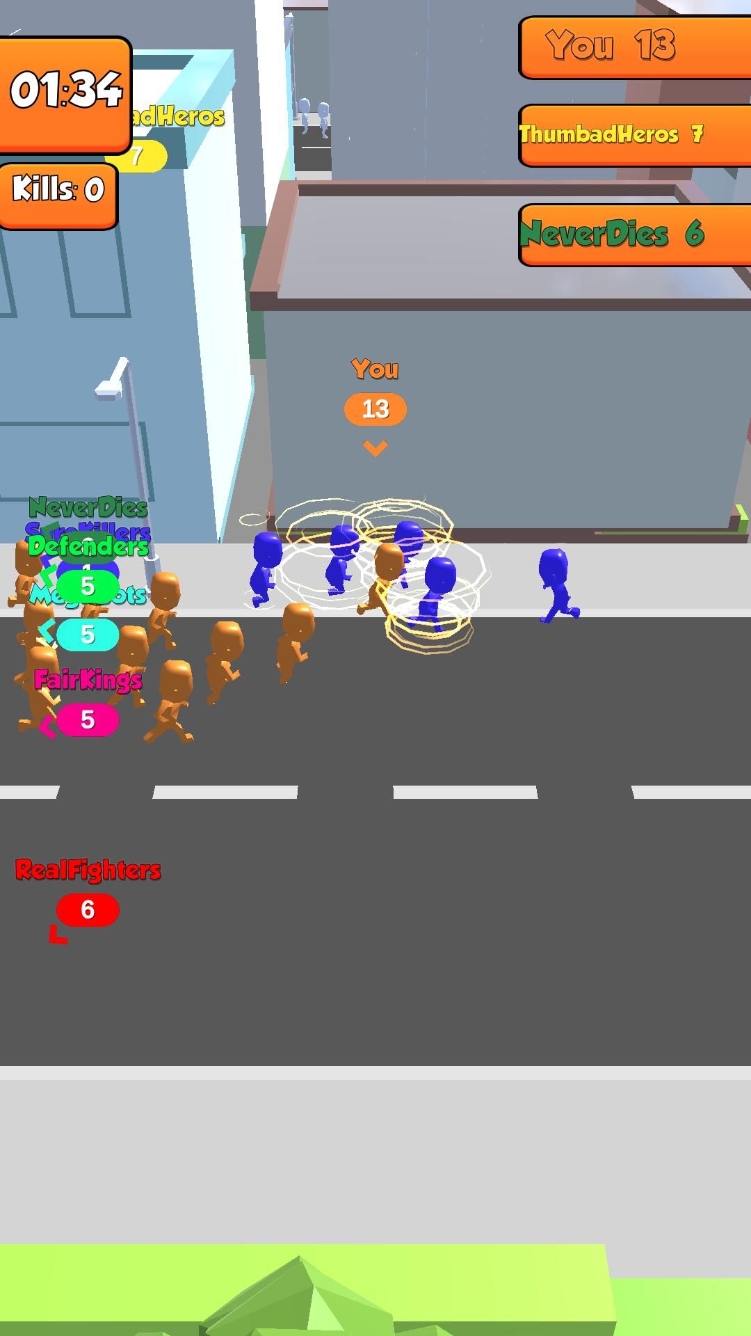 彩色战争：彩虹