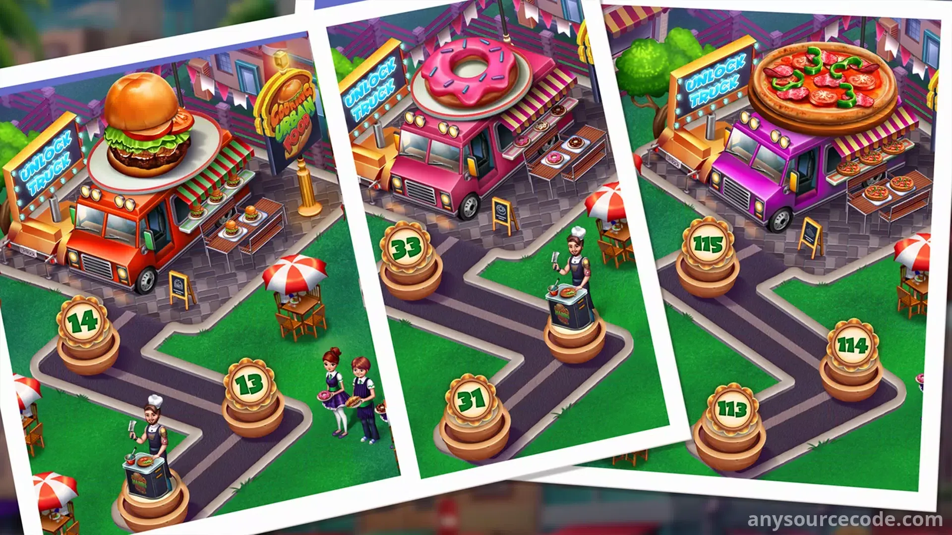 都市美食烹饪餐厅