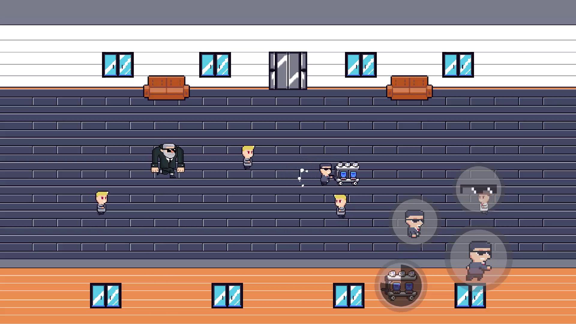 企业打击行动手机模板