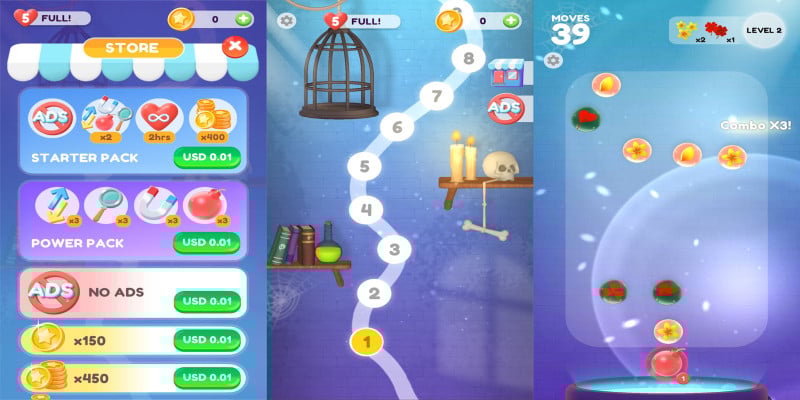 Cosmic Bond Game Template