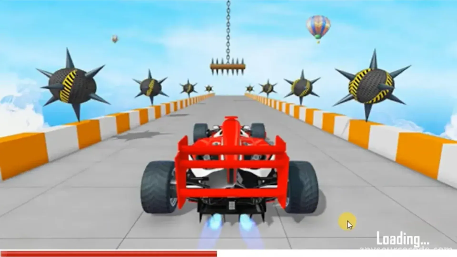 疯狂汽车特技：坡道赛车 | 方程式版