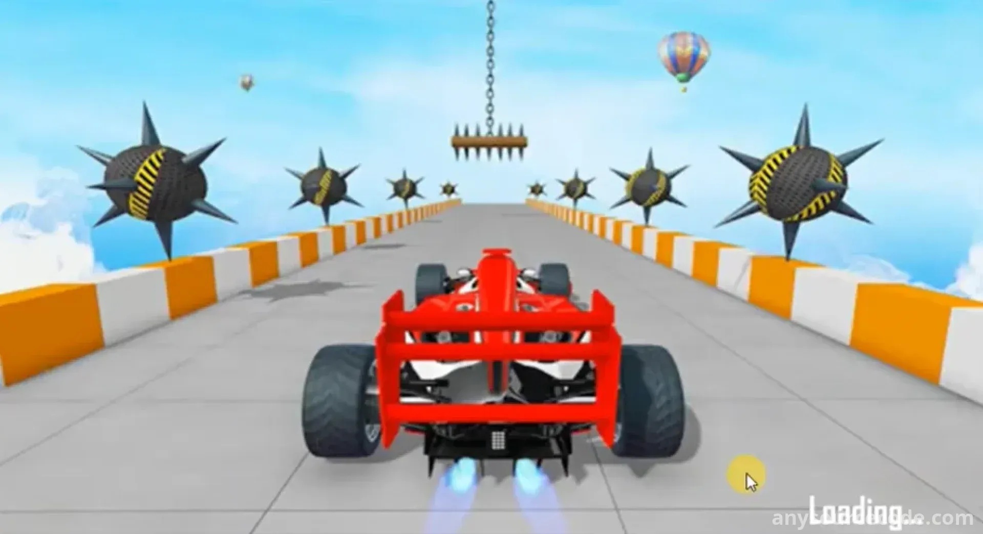 疯狂汽车特技：坡道赛车 | 方程式版