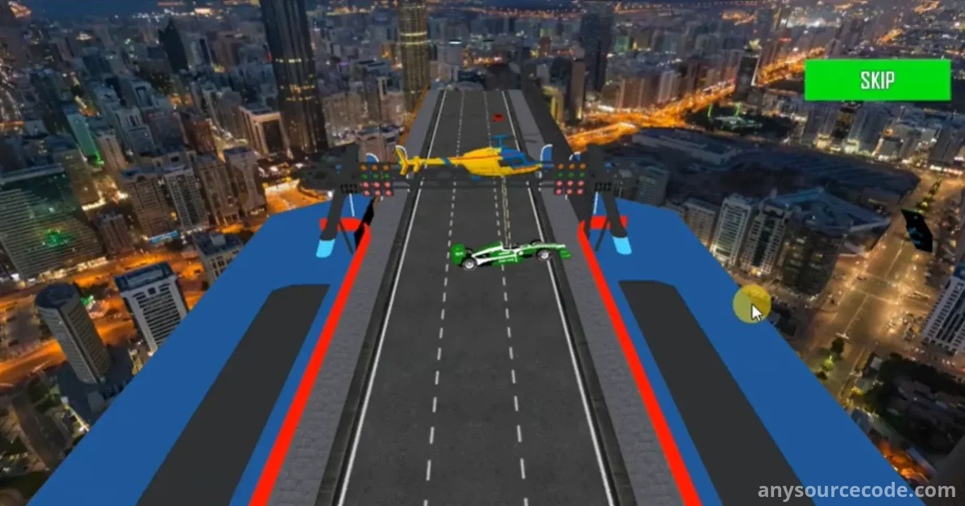 疯狂汽车特技：坡道赛车 | 方程式版