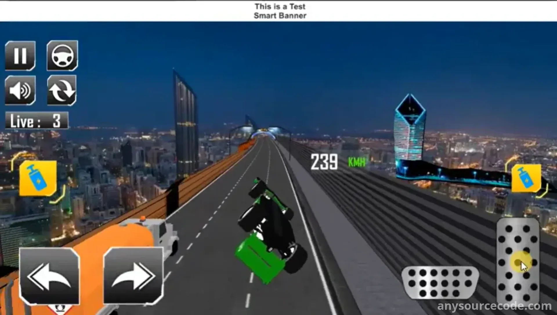 疯狂汽车特技：坡道赛车 | 方程式版