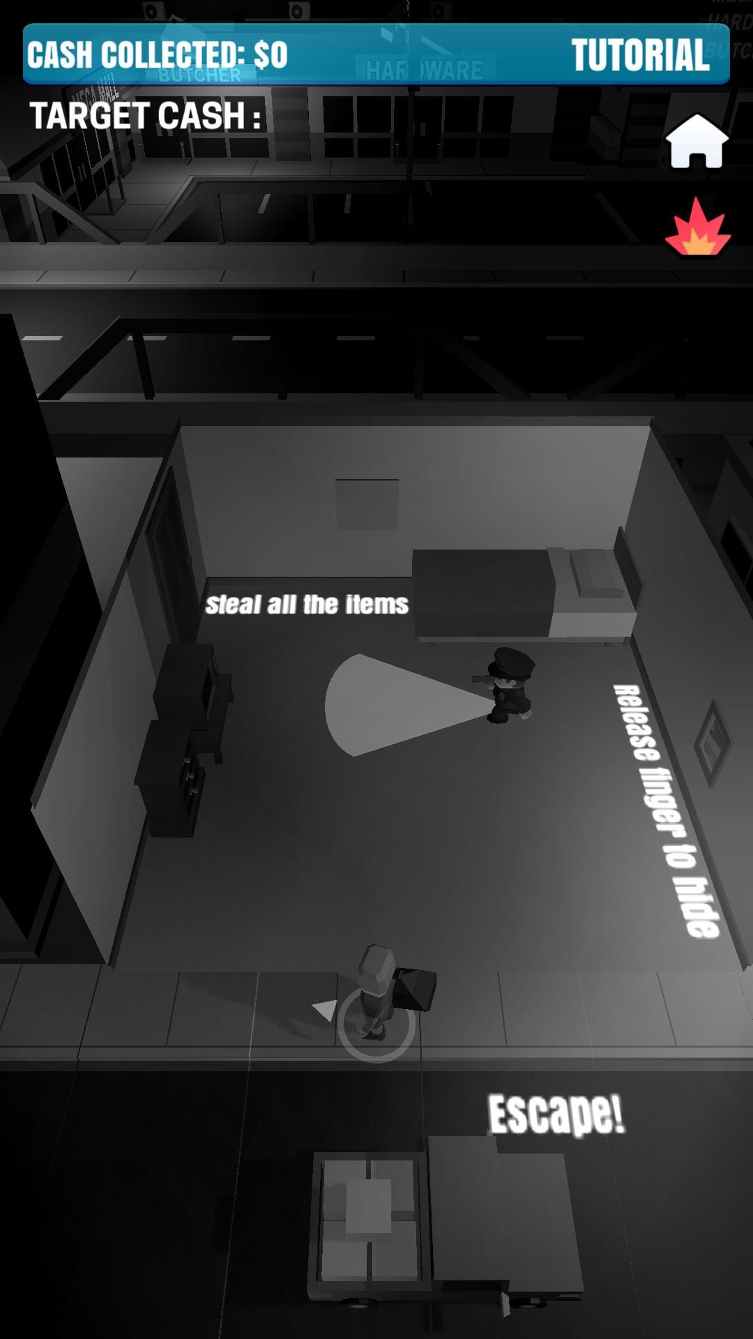 3D休闲手游：罪犯逃脱警察追捕