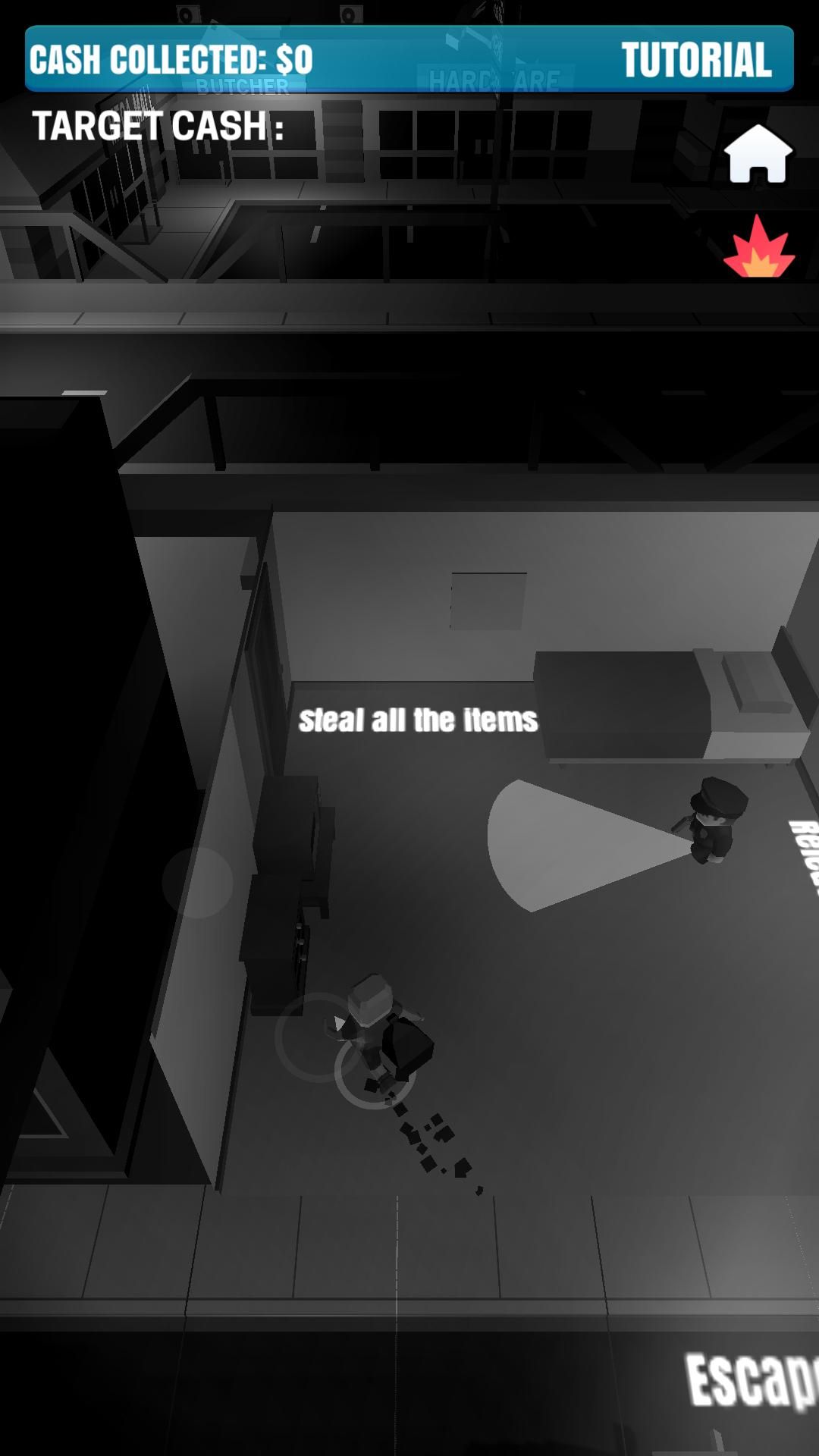 3D休闲手游：罪犯逃脱警察追捕