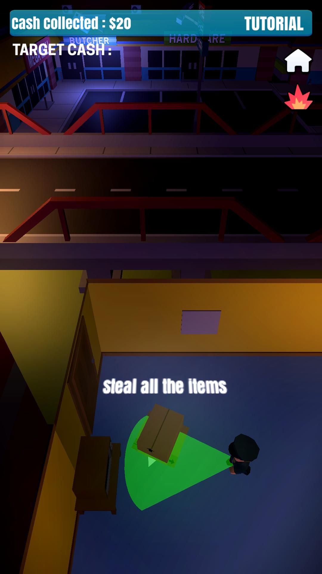 3D休闲手游：罪犯逃脱警察追捕