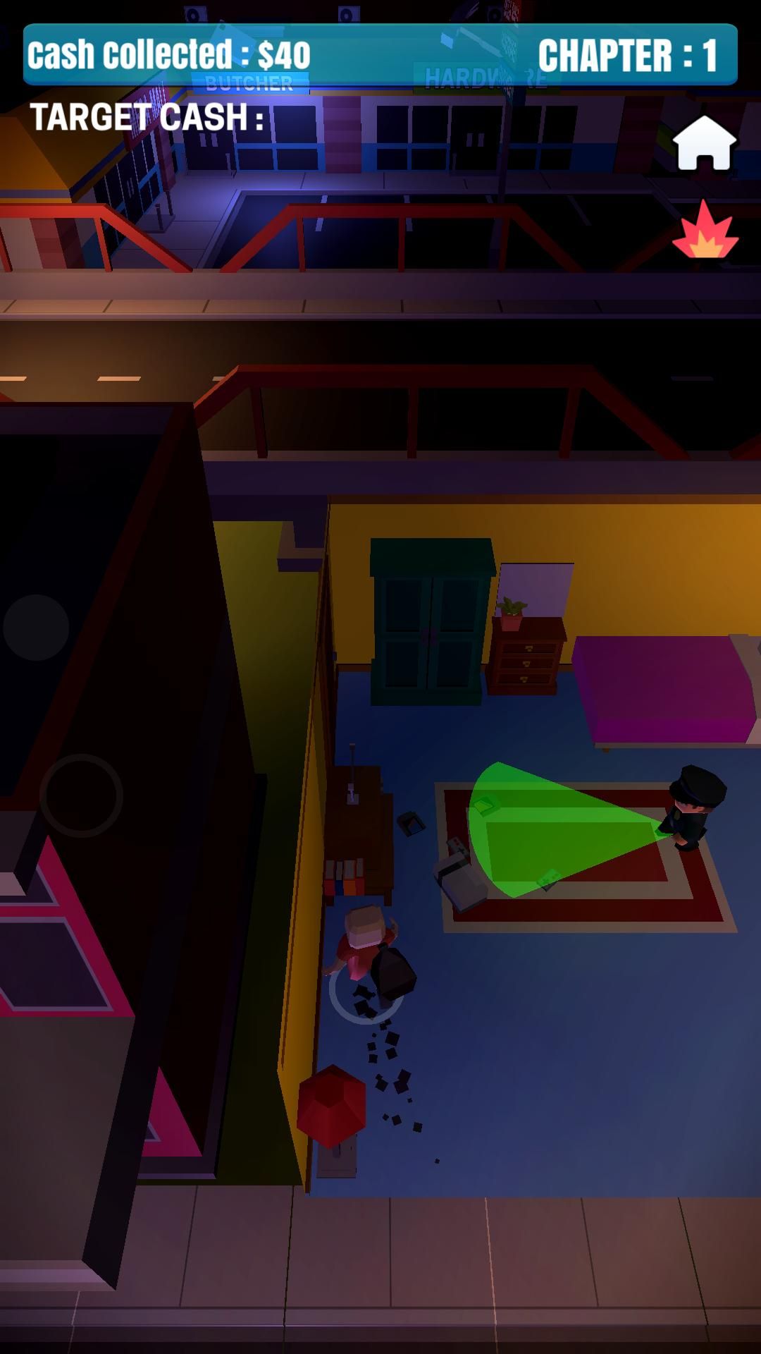 3D休闲手游：罪犯逃脱警察追捕