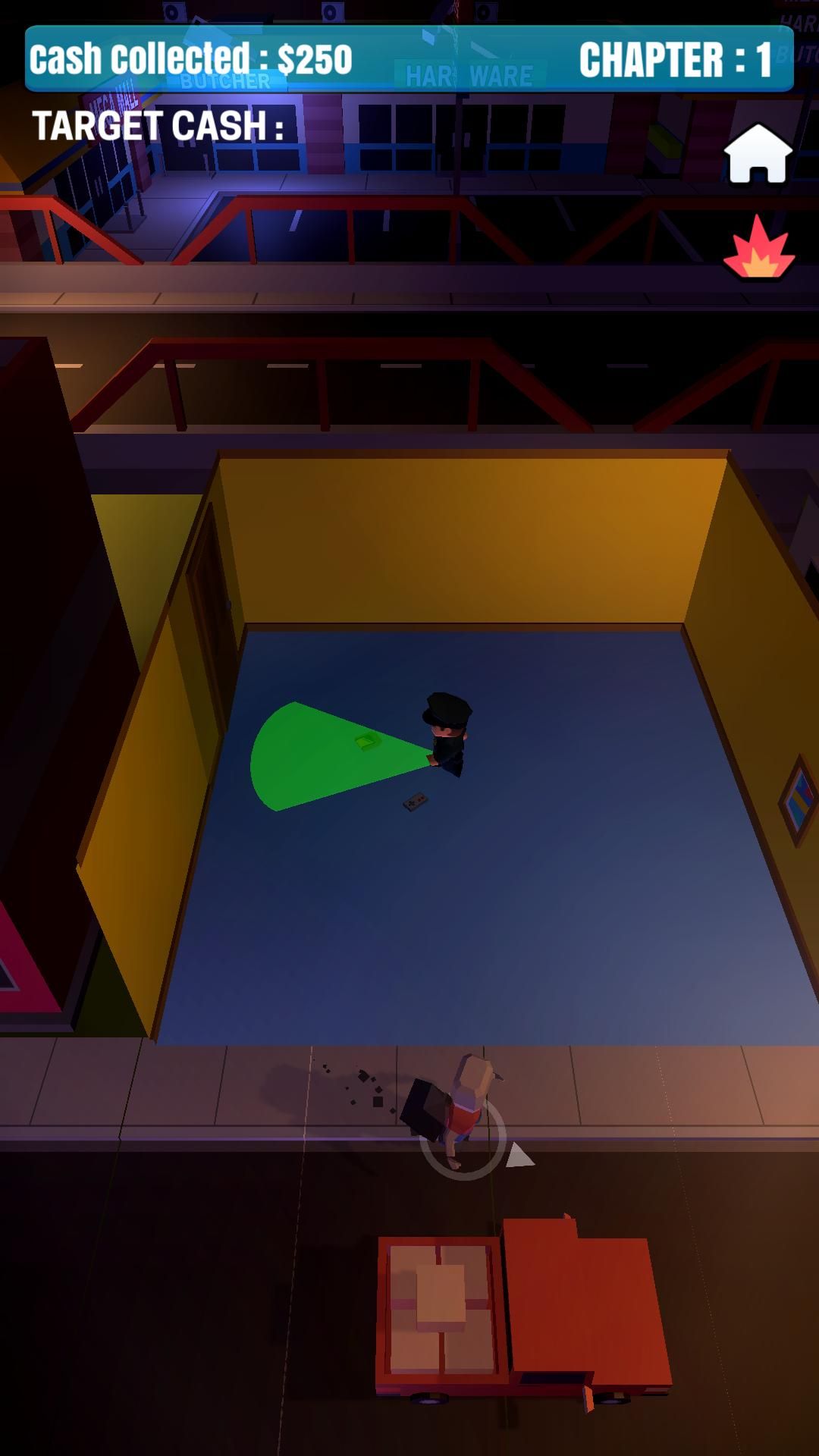 3D休闲手游：罪犯逃脱警察追捕