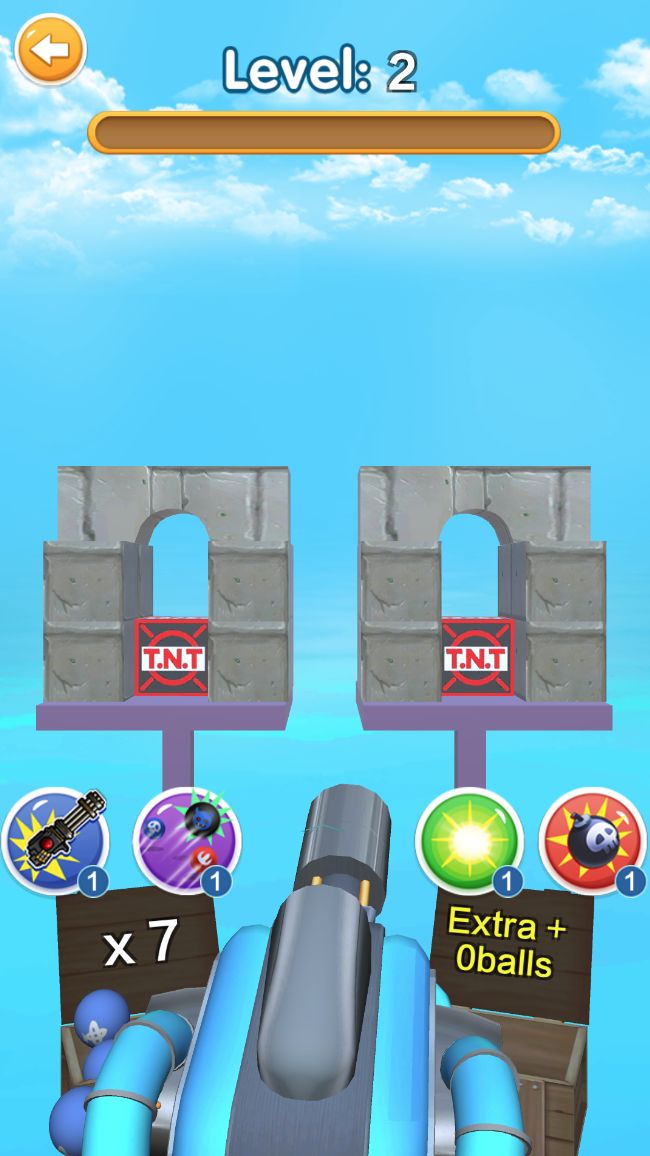 方块撞击加农炮游戏模板